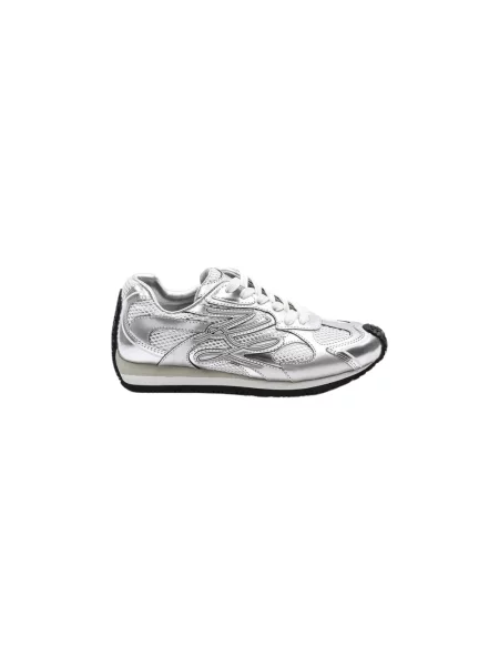Sneakersy Karl Lagerfeld skórzane szare