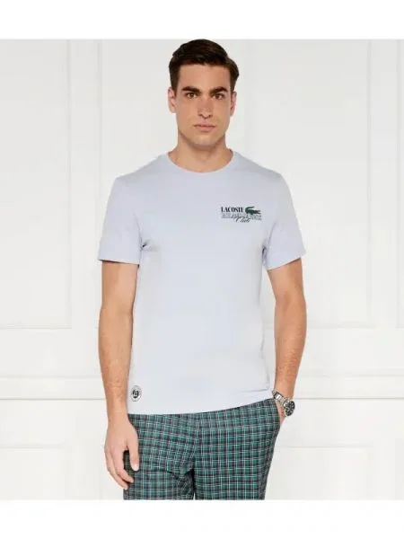 Lacoste Tricou Lacoste x Roland Garros Edition albastru