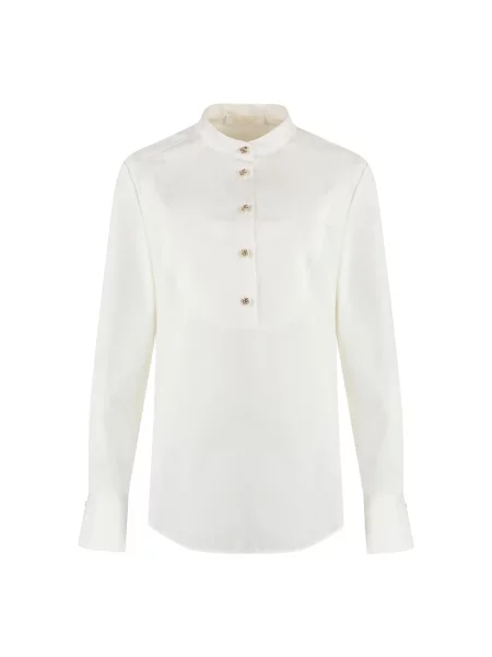 Haftowany top Chloe beżowy