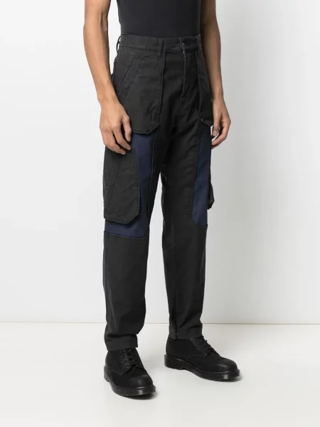 Blugi drepți Diesel negru