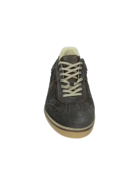 Sneakersy Van Bommel zamszowe casual szare