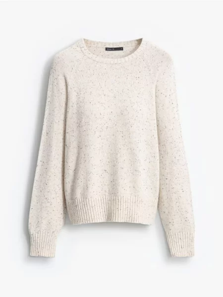 Mohito Vilnonis megztinis kreminė