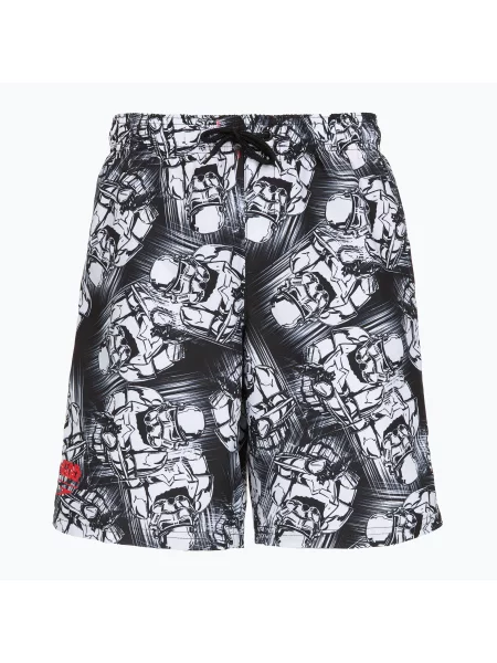 Speedo Print Leisure gyermek úszónadrág fekete/fehér. Méret: cm fehér