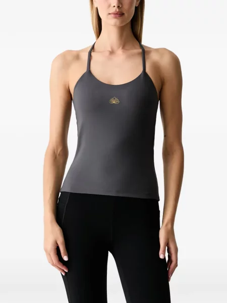 Felső Ea7 Emporio Armani nyomtatás szürke