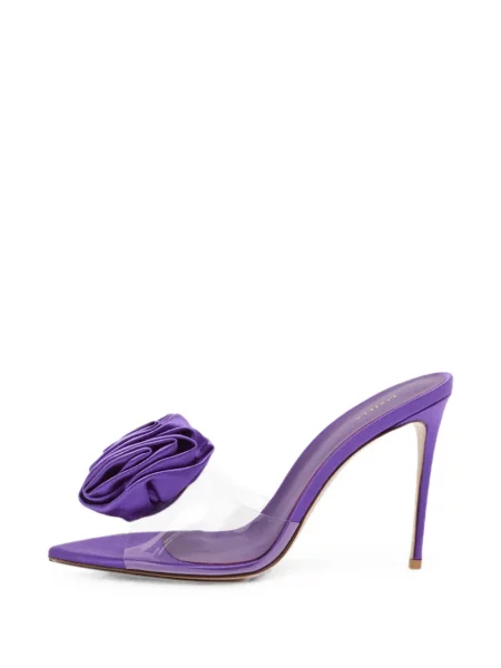 Sandale Le Silla cu model floral cu aplicații violet