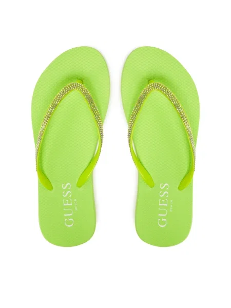 Papuci Guess verde