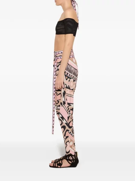 Pantaloni Pucci roz