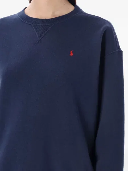 Top Polo Ralph Lauren cu decolteu rotund verde