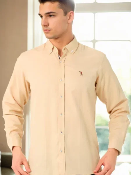 Cămașă Dewberry bej