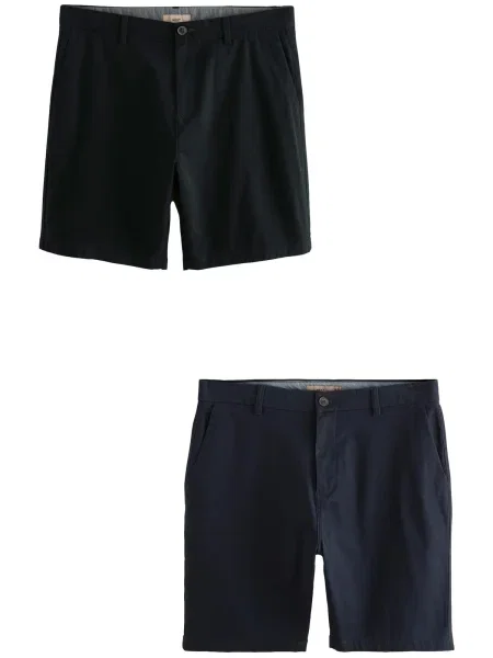 Next Pantaloni eleganți bleumarin negru