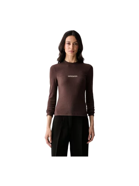 Patrizia Pepe longsleeve z brązowa