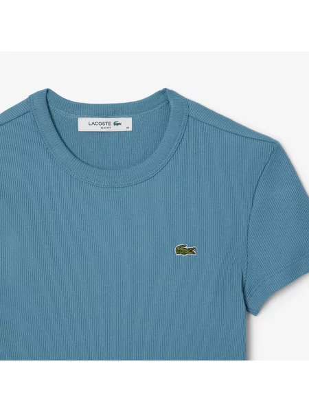 Футболка Lacoste голубая