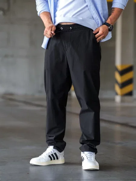 Штани спортивні TeamV текстиль/нейлон чорний