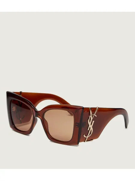 Saint Laurent Napszemüveg Blaze Crystal SL barna
