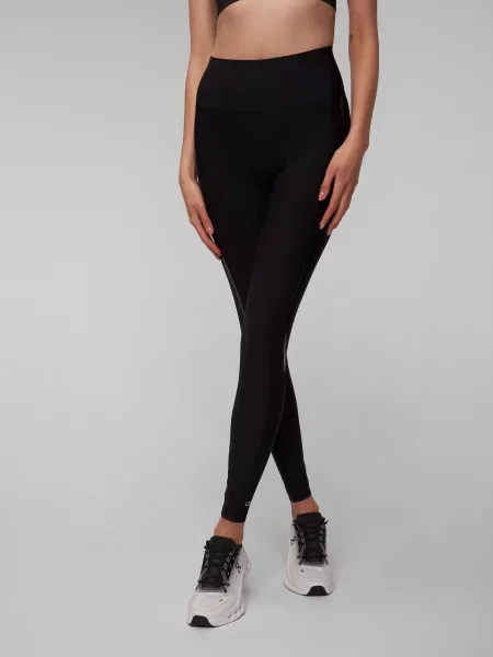 Casall legginsy treningowe gładkie czarny