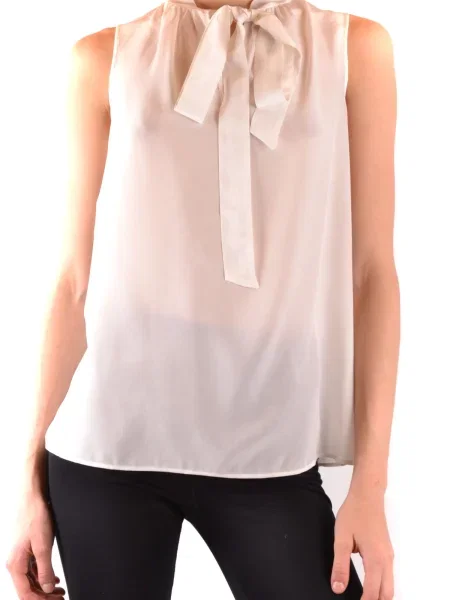 Bluzka Boutique Moschino z kokardką czarna