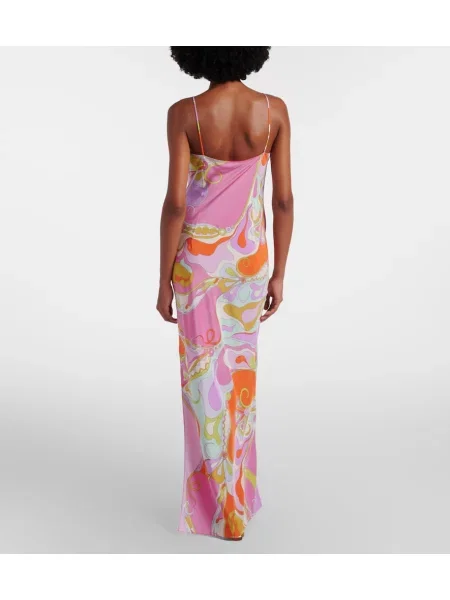 Rochie maxi Pucci de mătase