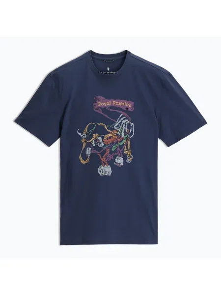 Tricou Royal Robbins albastru închis