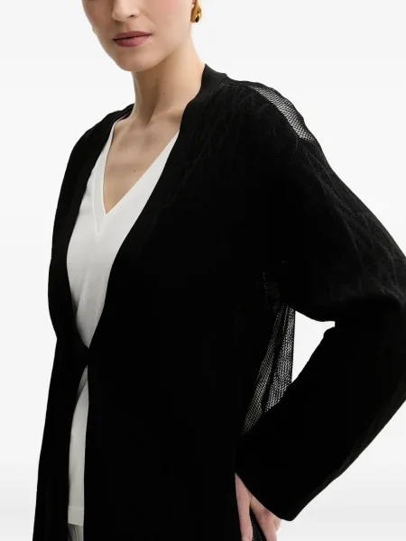 Cardigan Armani Exchange lung negru