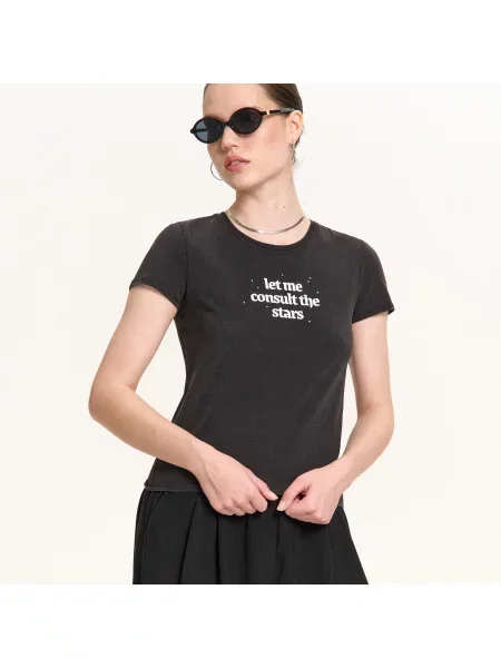 Футболка Cropp черная