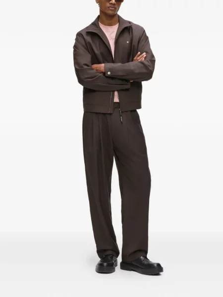Pantaloni Karl Lagerfeld maro