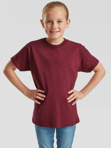 Тениска Fruit Of The Loom червено