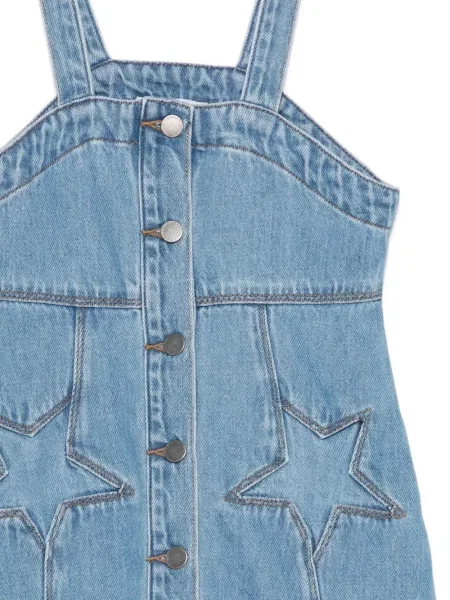 Dětské šaty Stella Mccartney modré