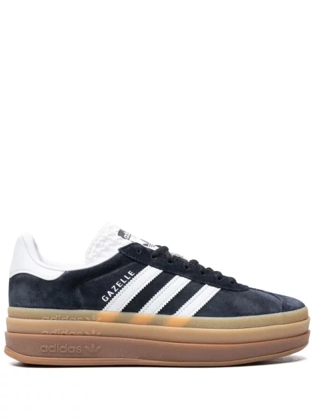 Sneakerși Adidas Gazelle din piele de căprioară negru