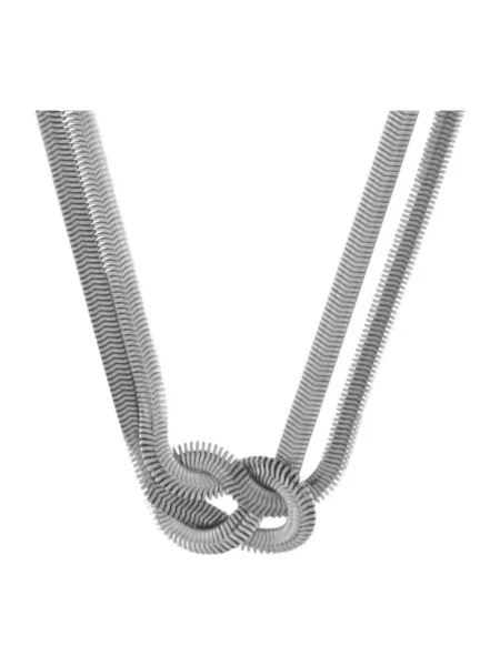 Naszyjnik Dansk Copenhagen chunky szary