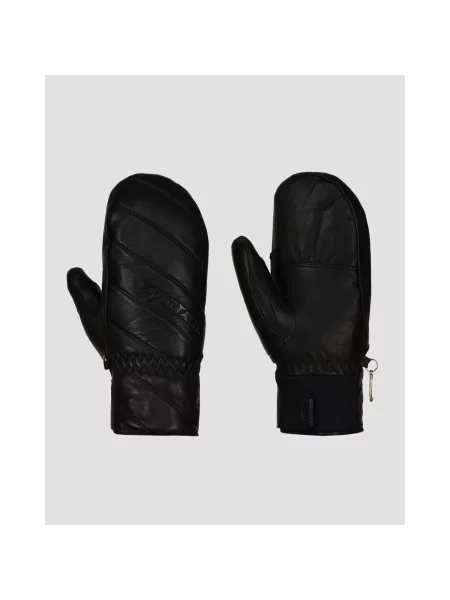 Mănuși De Schi Din Piele Cu Două Degete Sportalm negre