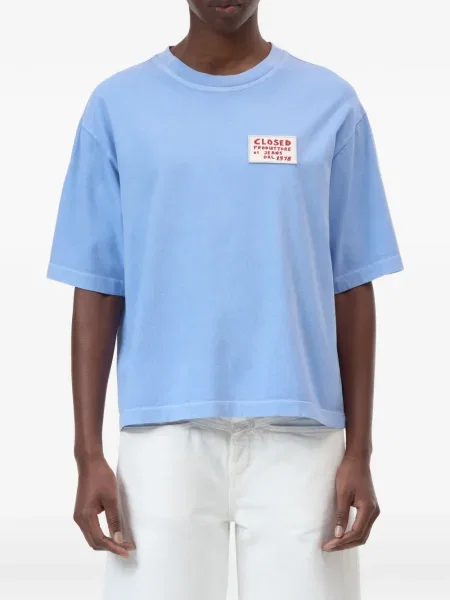 Tricou Closed albastru