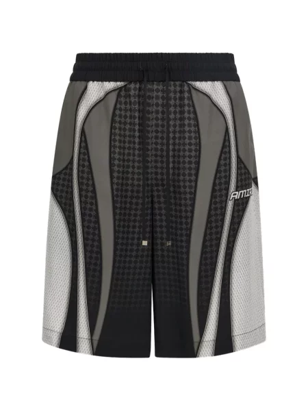 Pantaloni scurți de sport Amiri negru