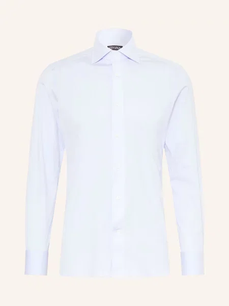 Zegna Košile Slim Fit tmavě modrá