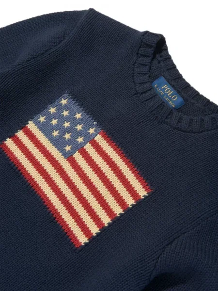 Sweter dziecięcy Polo Ralph Lauren niebieski