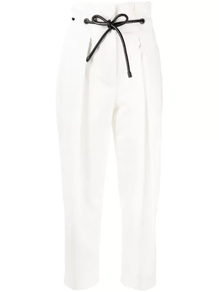 Pantaloni 3.1 Phillip Lim alb