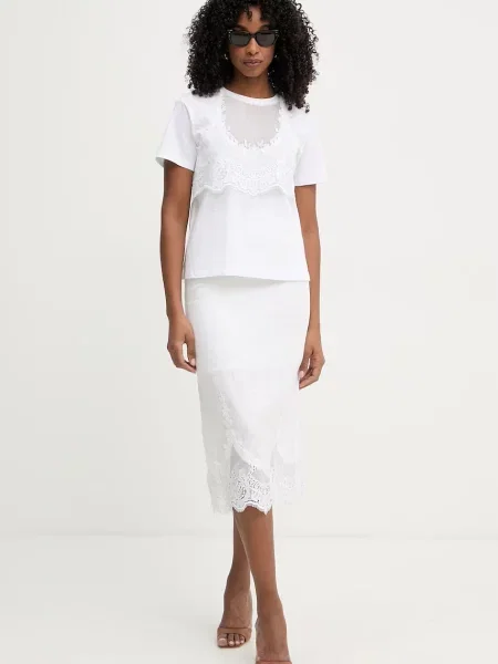 Twinset спідниця лляна