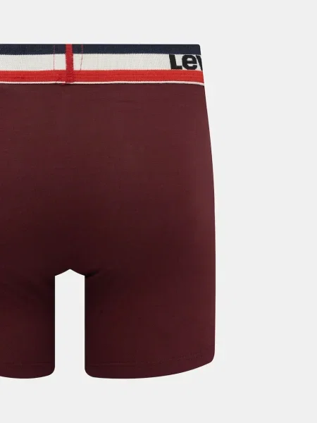 Boxerky Levi's vínová