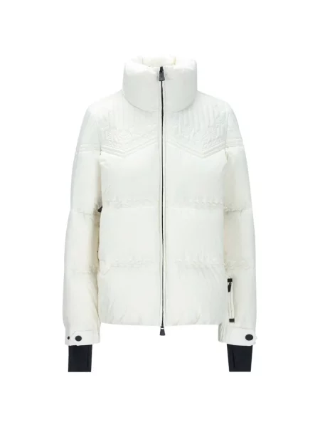 Palton Moncler Grenoble cu broderie alb