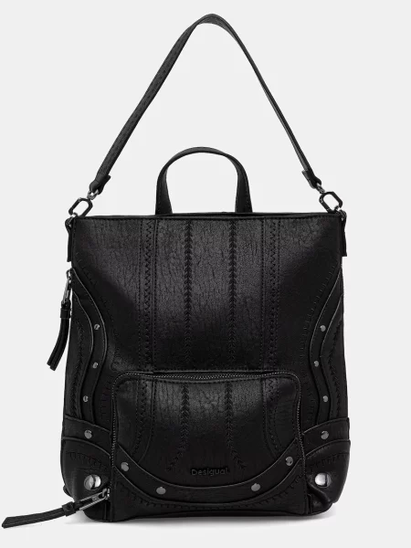 Desigual Rucsac 3 în 1 EMBRO PATCH PRETORIA negru