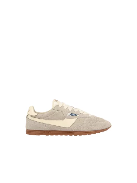 Sneakersy Autry skórzane beżowe