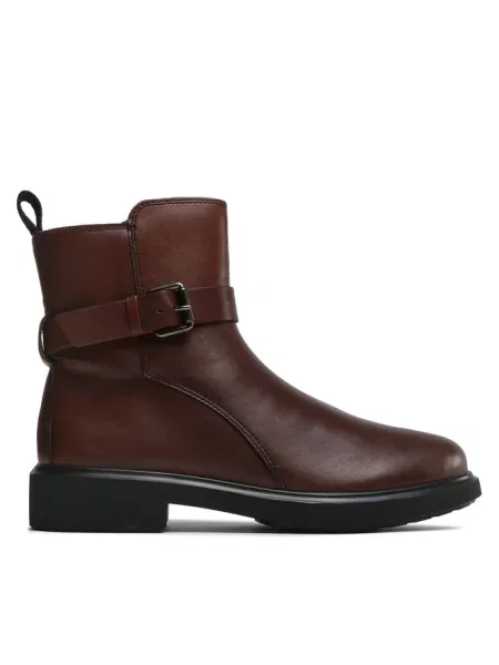 Botki ECCO bordowe