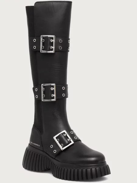 Karl Lagerfeld Cizme negru