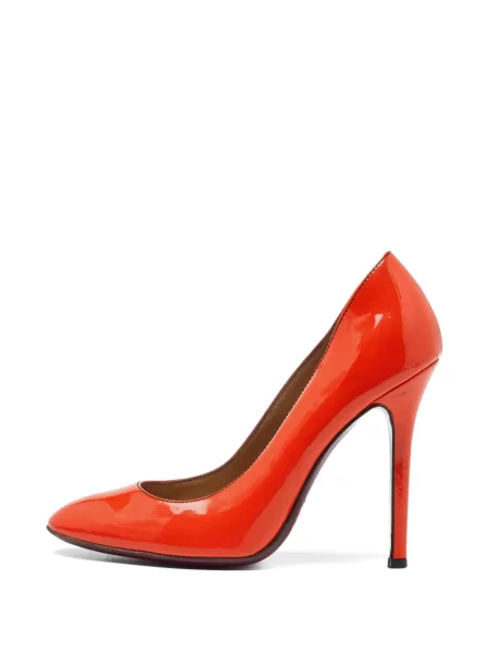 Pantofi cu toc D&g portocaliu