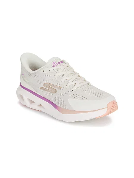 Hlačke slip Skechers bela