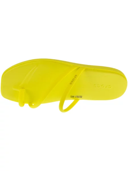 Női papucsok Crocs Miami Toe Loop Sandal citrus. Méret: EU sárga