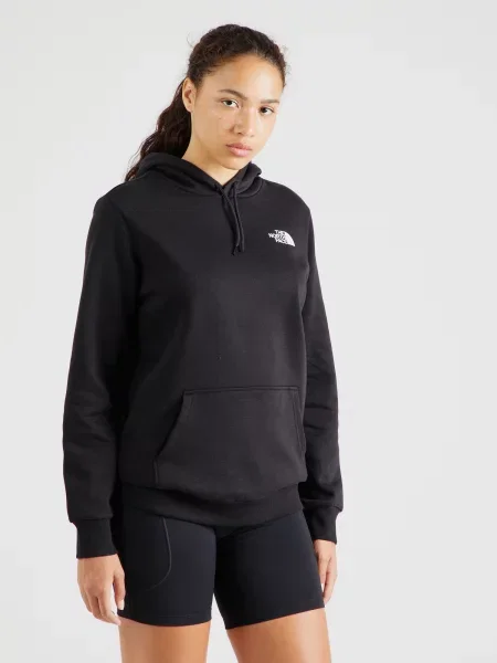 THE NORTH FACE Bluză de molton SIMPLE DOME / alb negru