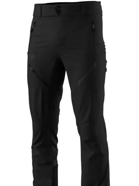 Pantaloni de schi Dynafit cu imagine negru