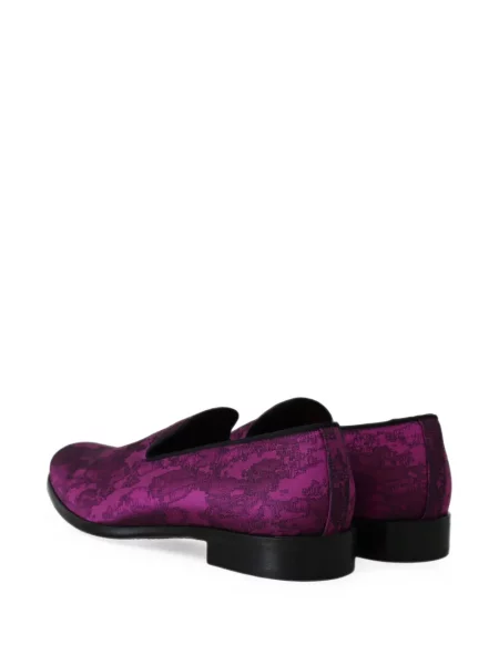 Pantofi loafer Dolce & Gabbana violet