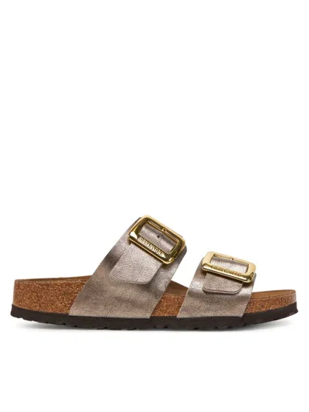 Чехли Birkenstock златисто