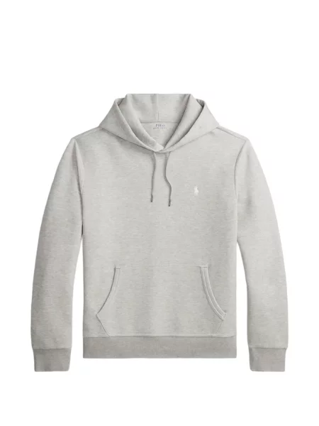 Hanorac Polo Ralph Lauren cu broderie tricotate gri